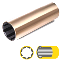 bronze rubber bearing,rubber brass bearing