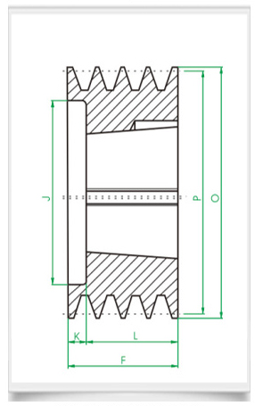 SPB pulley drawing